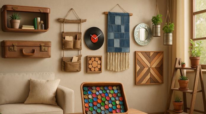 10 Eco-Friendly DIY Home Decor Projects Using Repurposed Materials